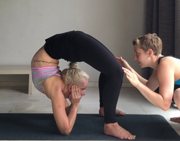Catie Brier Flexibility training