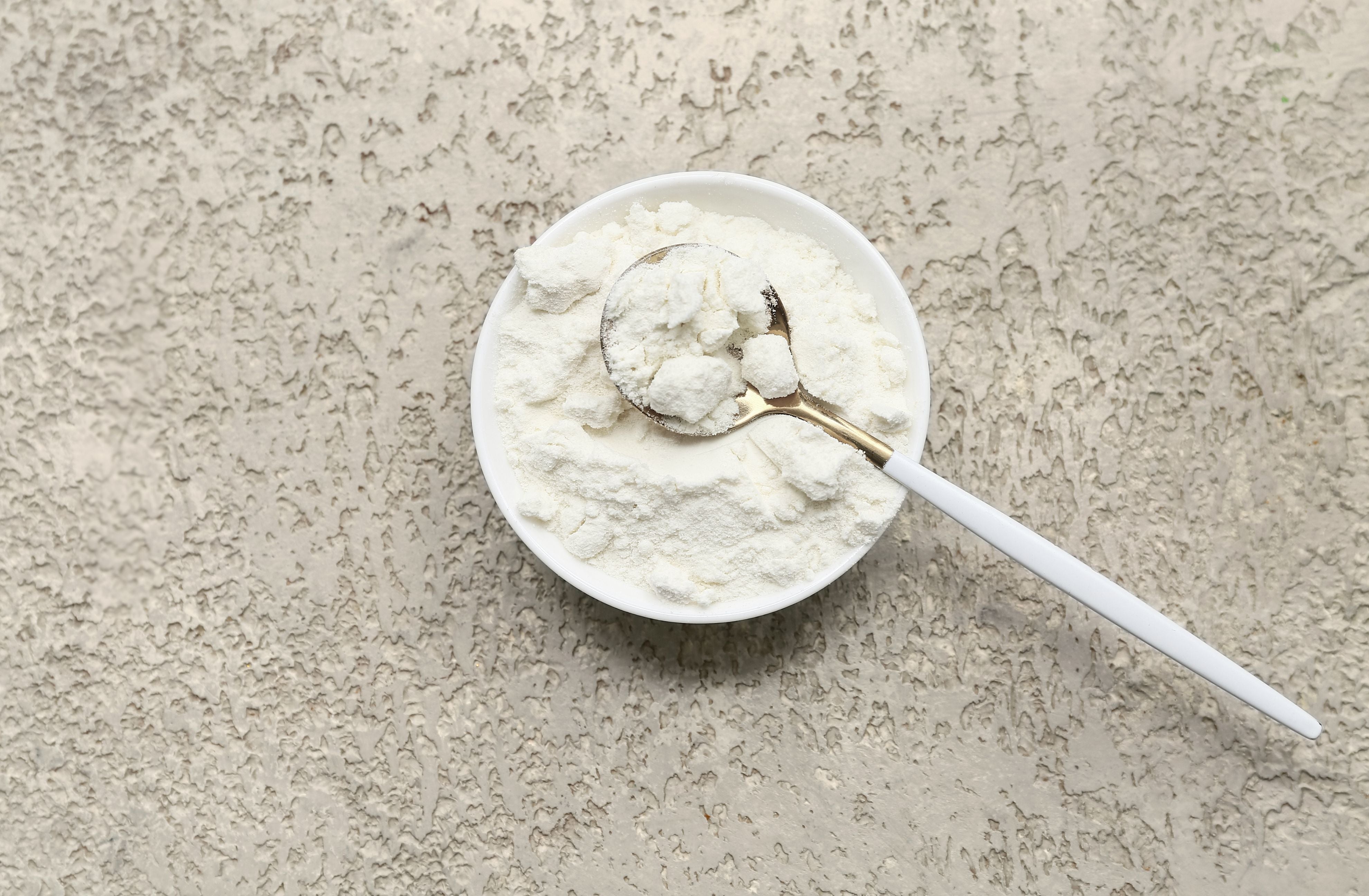 Creatine in a bowl